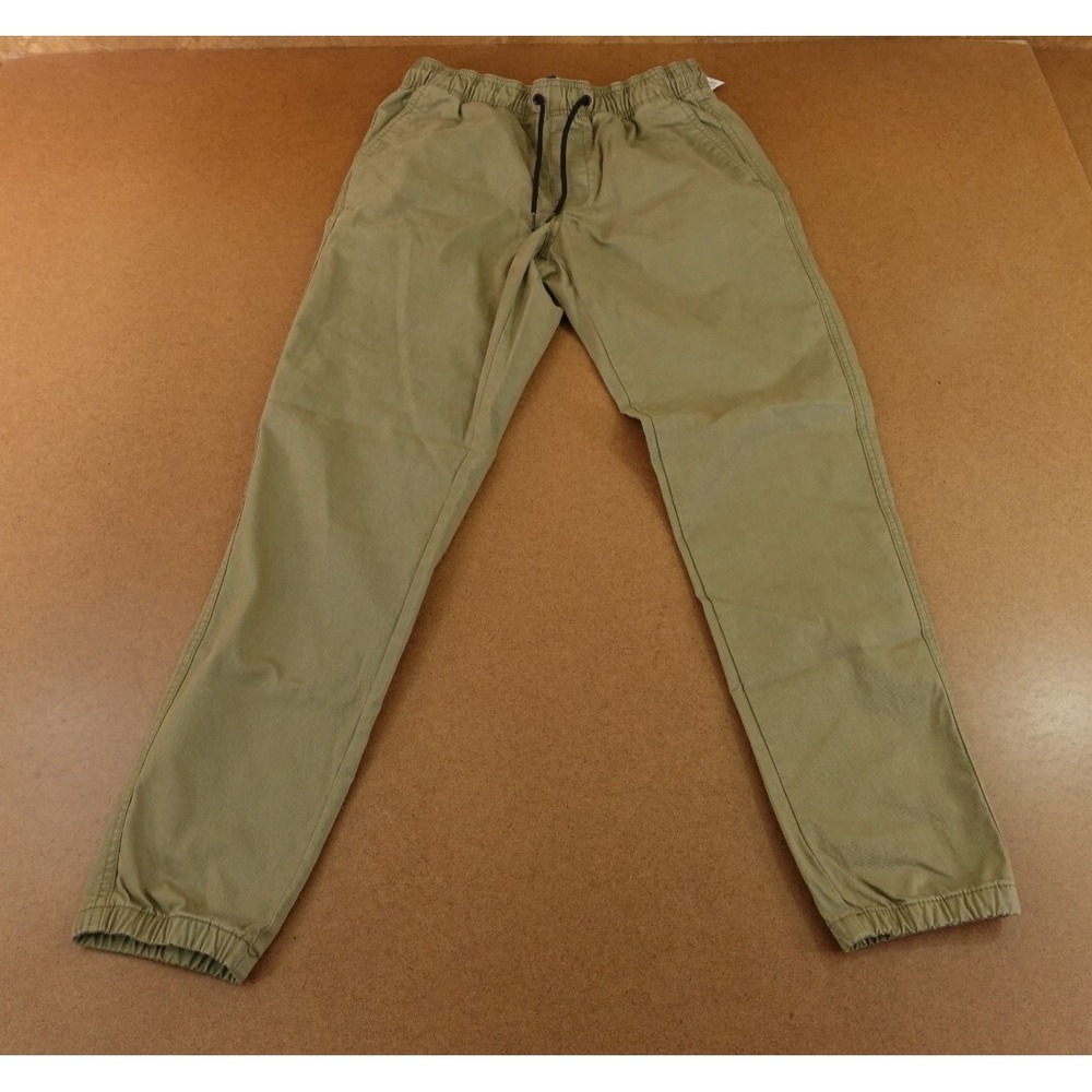 Old Navy Mens Size XS Green Pocketed Built-In Flex Modern Jogger Pants NWT